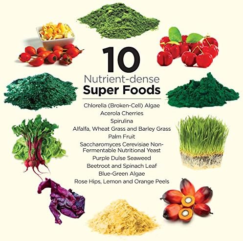 של דר שולזה | Superfood Plus | תרכיז צמחי מרפא ויטמין ומינרלים | תוסף תזונה | תזונה יומית והגברת האנרגיה | ללא